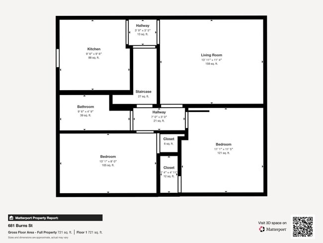 Building Photo - Cute Single story ranch with basement, 1 c...