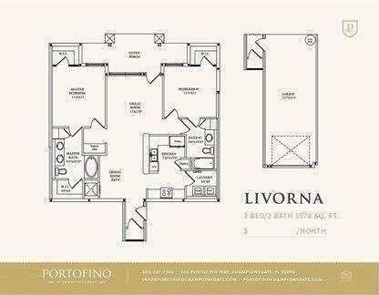 Livorna Floor Model - Portofino at Championsgate