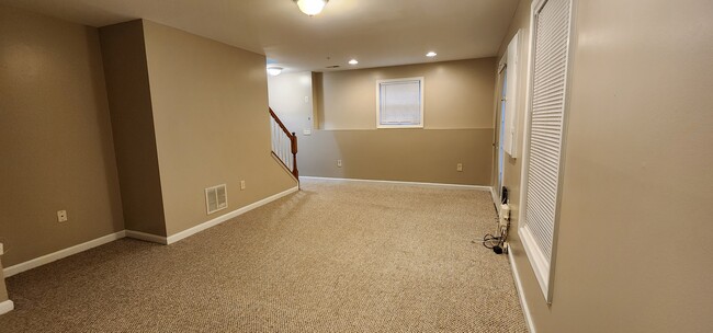 Basement living room - 13 Steeple Ct