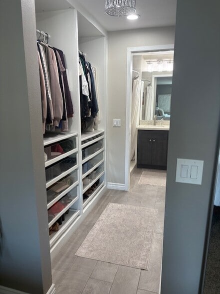 Primary closet - 701 Kettner Blvd