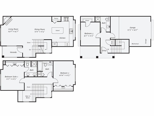 Floorplan - eaves RockMeadow