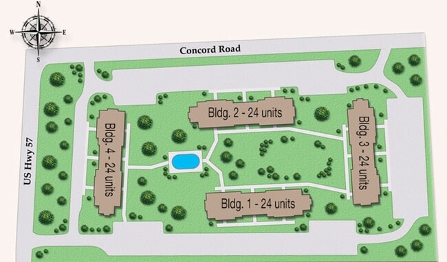 Building Photo - Upper Studio Apartment Available at our Cedar View Apartments