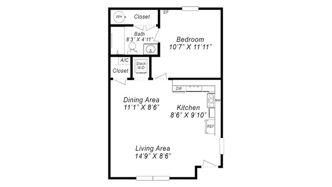 Building Photo - Now Showing: 1BR, 1BA duplex (Do not apply...