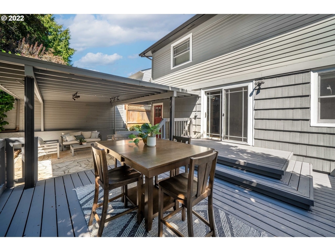 Deck and Covered Patio - 2605 NE 35th Ave