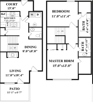 2BR/2.5BA - ReNew Andrews