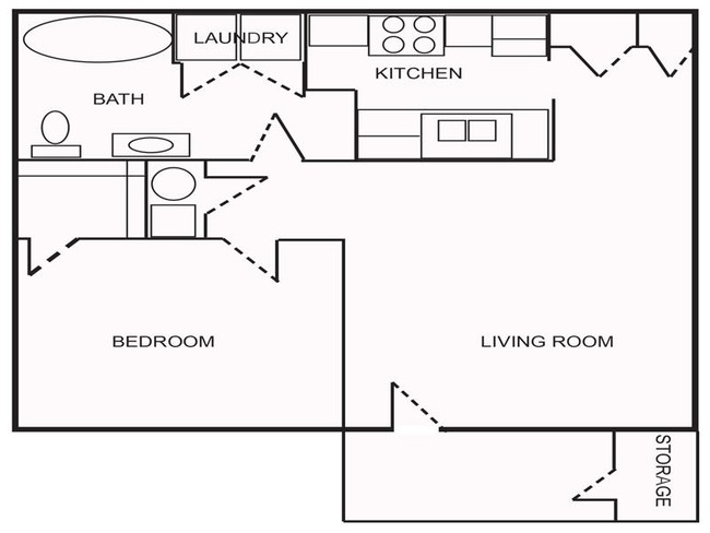 Floorplan - Hamilton Pointe Apartments