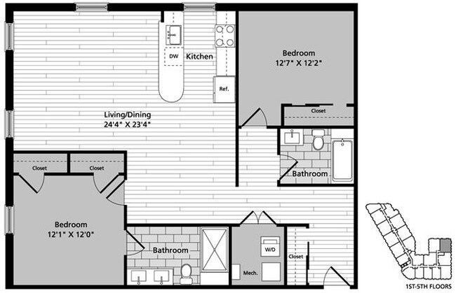 Floorplan - Gatehouse 75