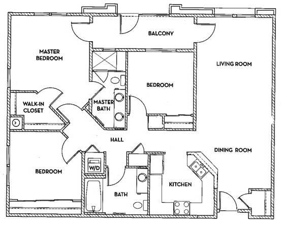 3BR/2BA - Livorno Square