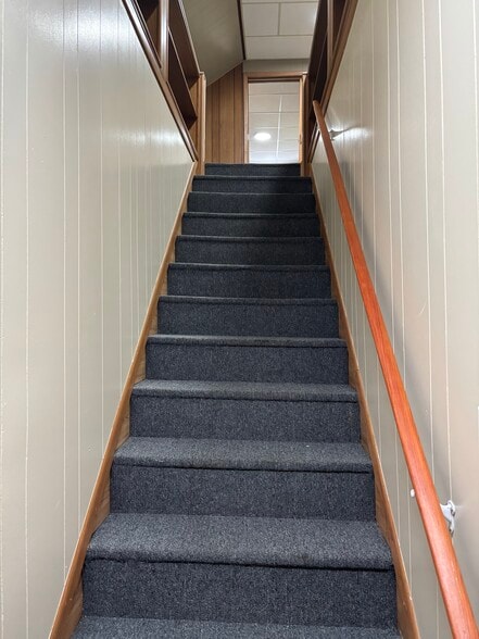 Interior Steps that lead to 3rd Floor Apartment - 345 E 12th St