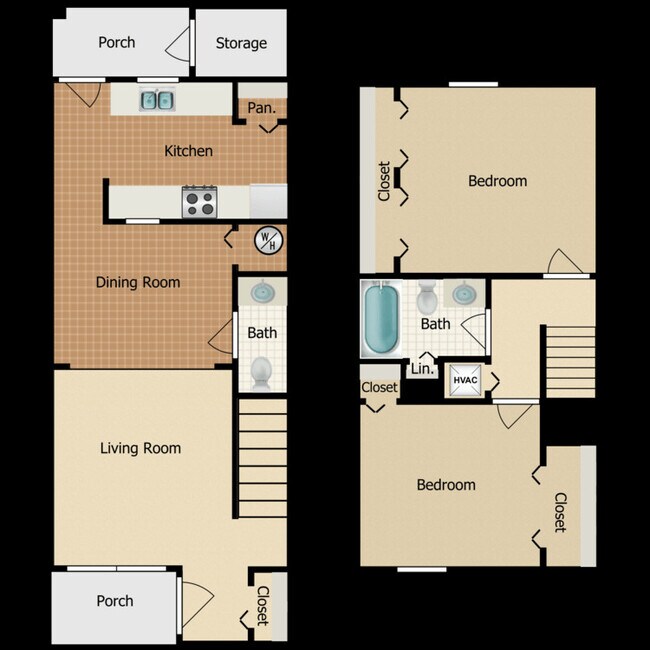 Floorplan - Whispering Oaks Apartments