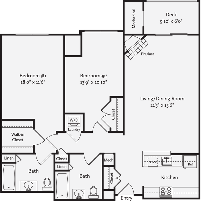 Floorplan - The Henry