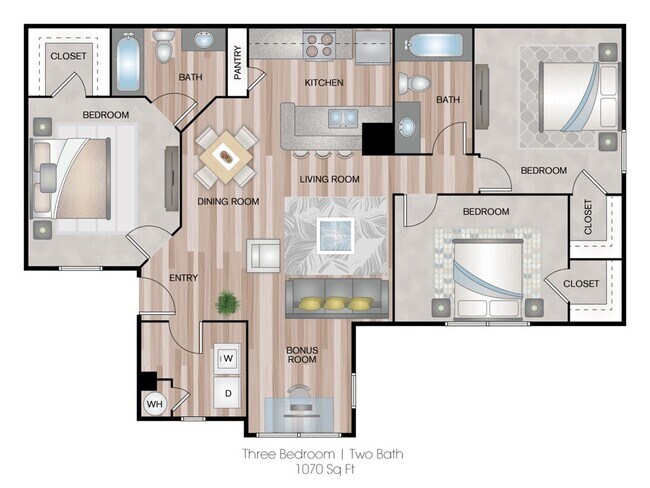 Floorplan - Woodglen Park I & II