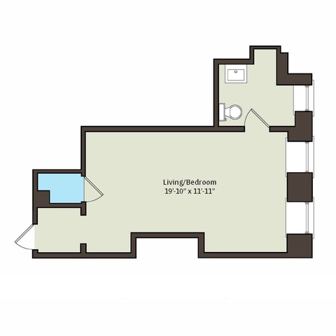 Floorplan - 5120 S. Hyde Park Boulevard
