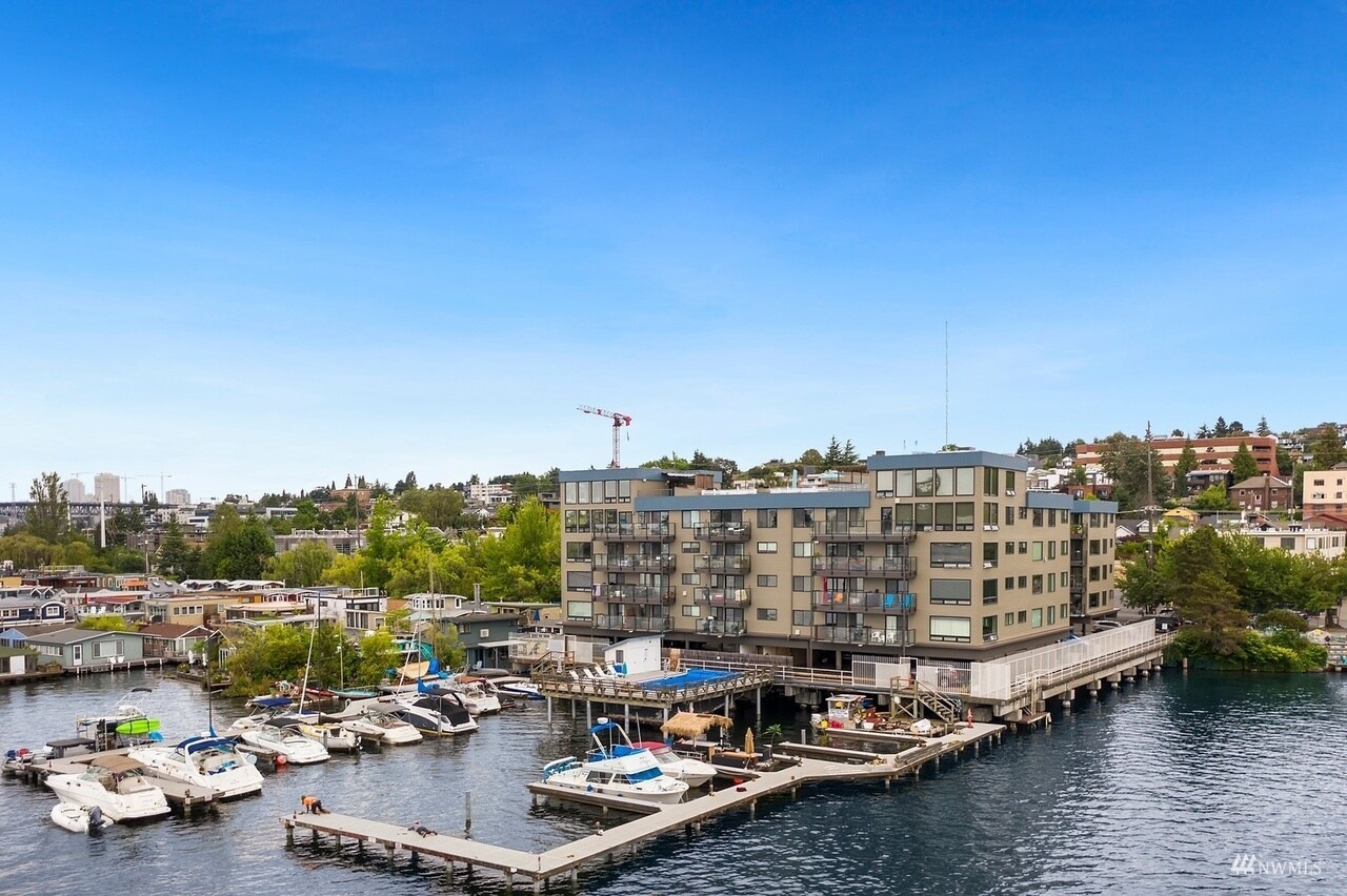 View from Lake Union - 2301 Fairview Ave E