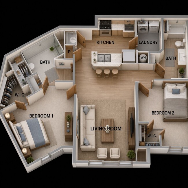 Floorplan - Columbia Colony Senior