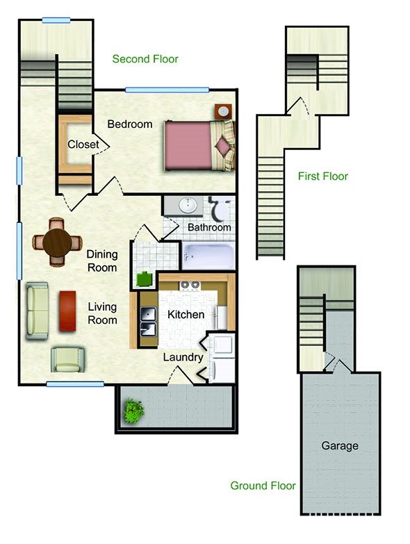 Floorplan - Park West Gardens