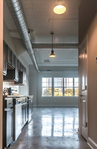 Galley Kitchen - The Lofts at 733 Broadway