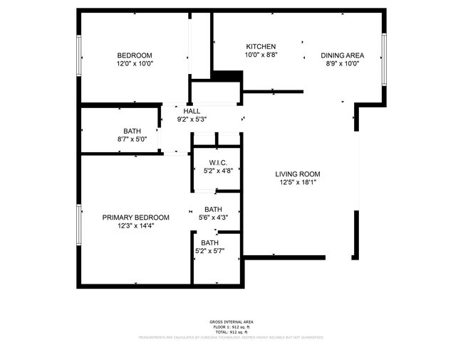 Floorplan - La Casitas Apartments