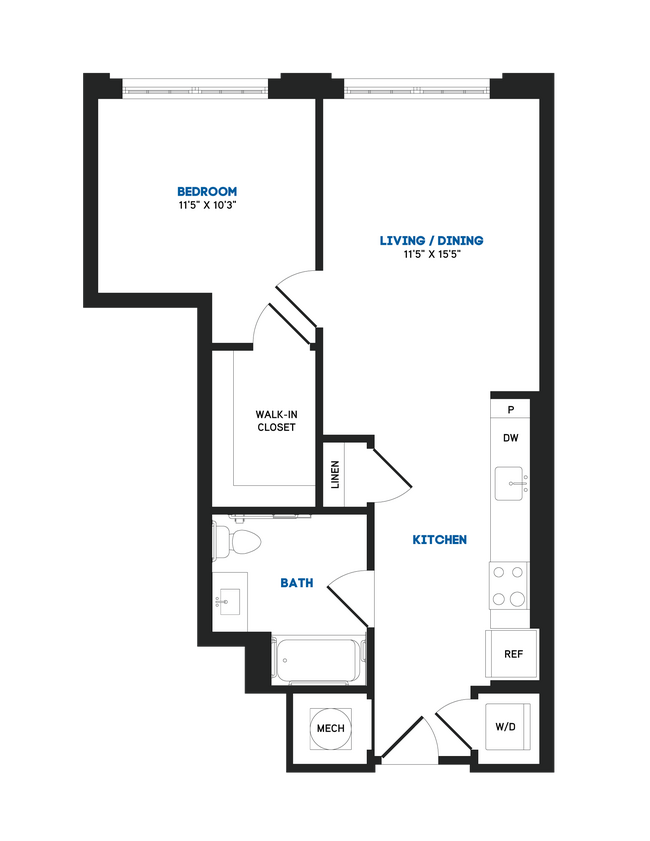 Floorplan - The Chase at Bryant Street
