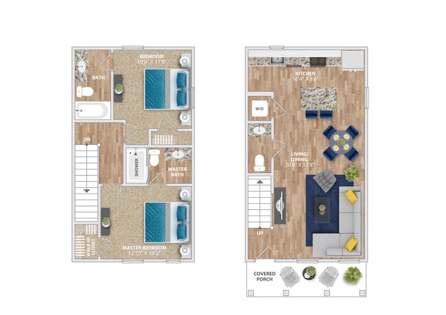 A3 Floor Plan - Isle Cottages