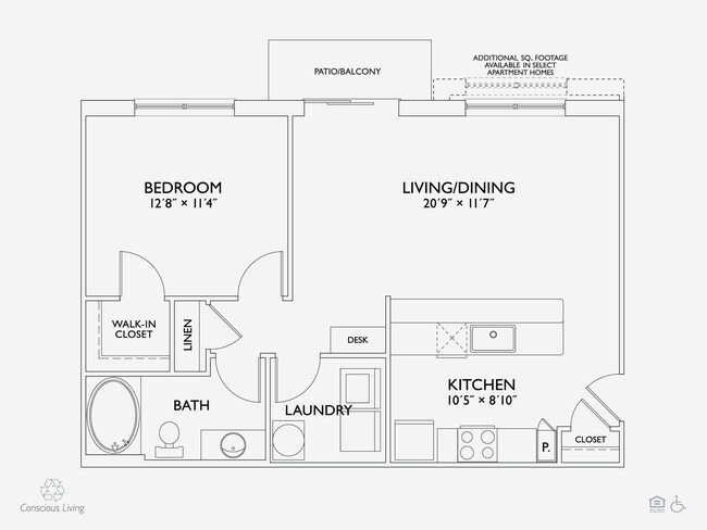 Floorplan - Penn Circle