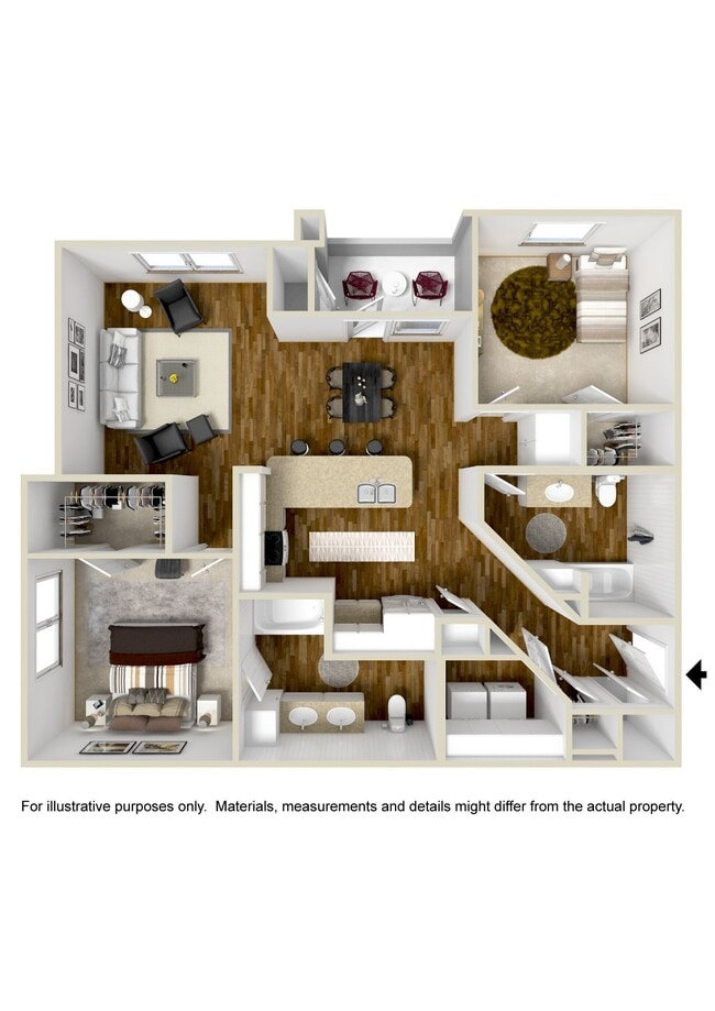 Floorplan - Wellington Grande Apartment Homes