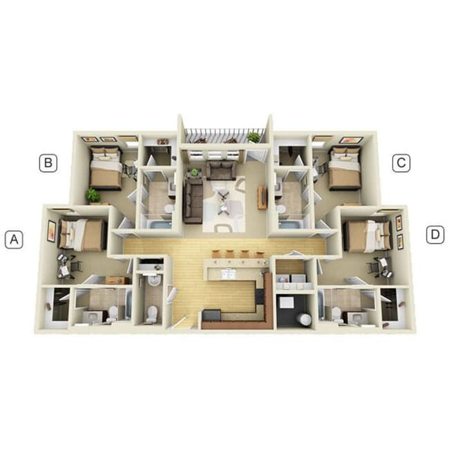 Floorplan - The Mirage