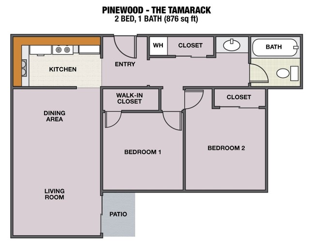 The Tamarack - Pinewood Apartments