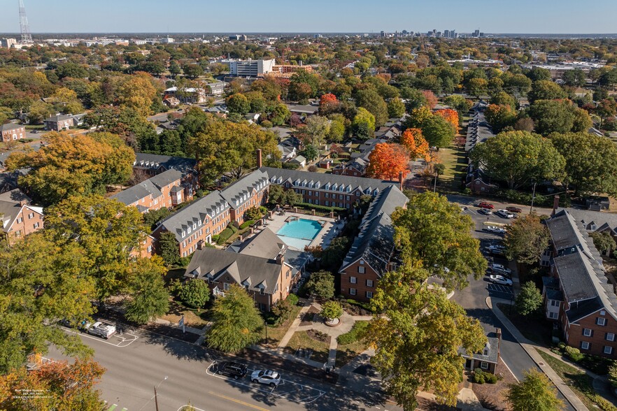 Aerial view of Malvern Manor - Malvern Manor Apartments