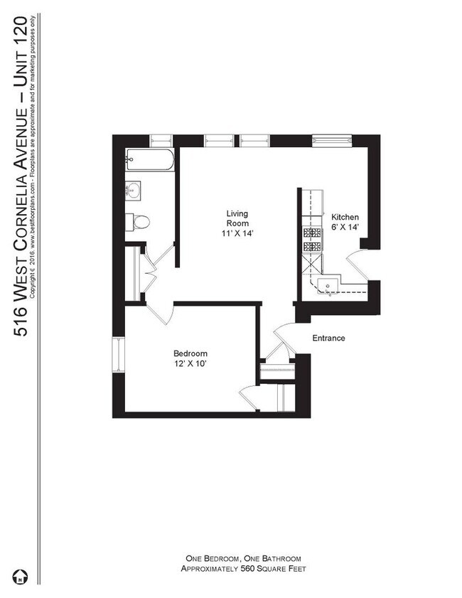 Building Photo - 516 W Cornelia Ave