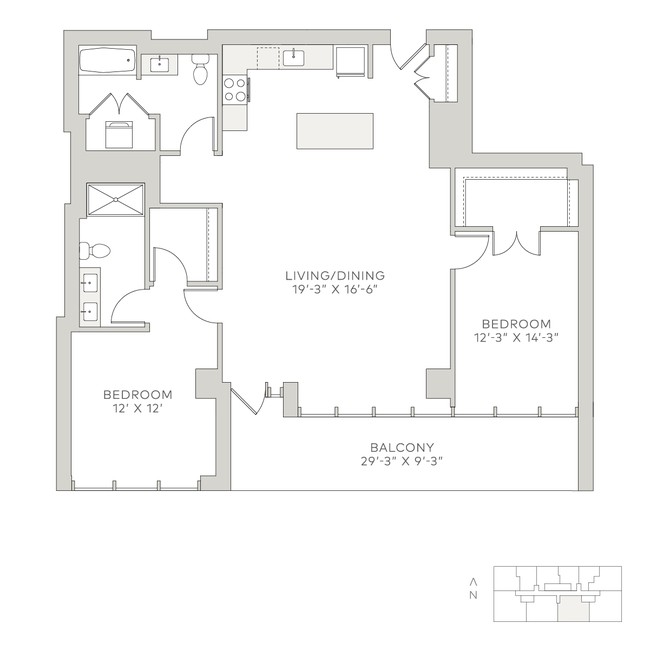 Floorplan - Solstice on the Park