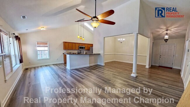 Building Photo - 3BD/2BA home w/vaulted ceilings, fireplace, 2-car garage, deck and fenced backyard