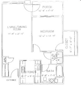 1BR/1BA - Sedgemeadow