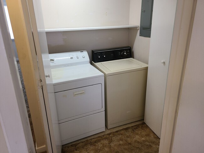 washer and dryer available for $25/month - 2243 Hillcrest