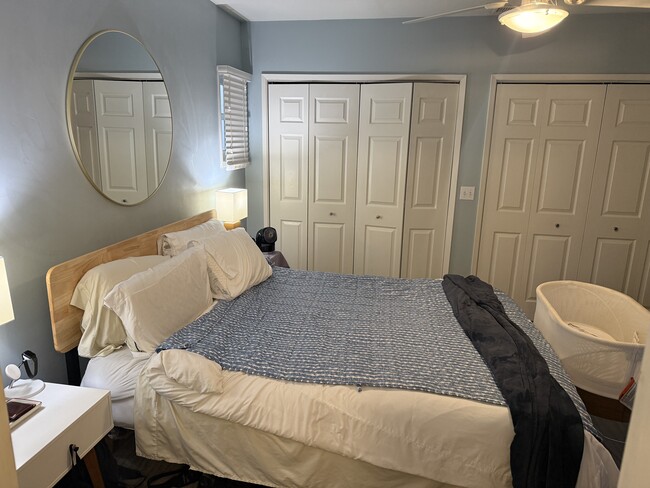 Master bedroom with lighted closets - 13380 Beach Ave