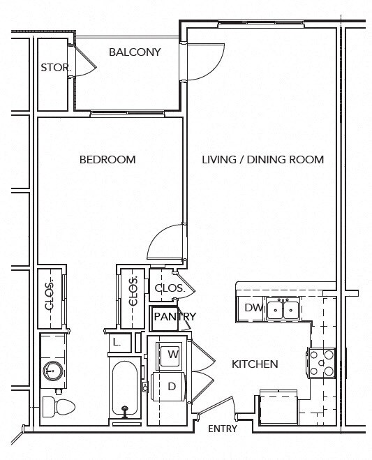 Floorplan - Legado Apartments