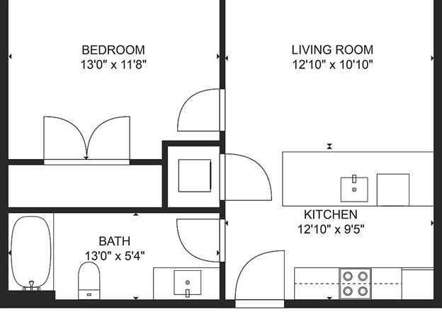 Floorplan - 310 W 31st