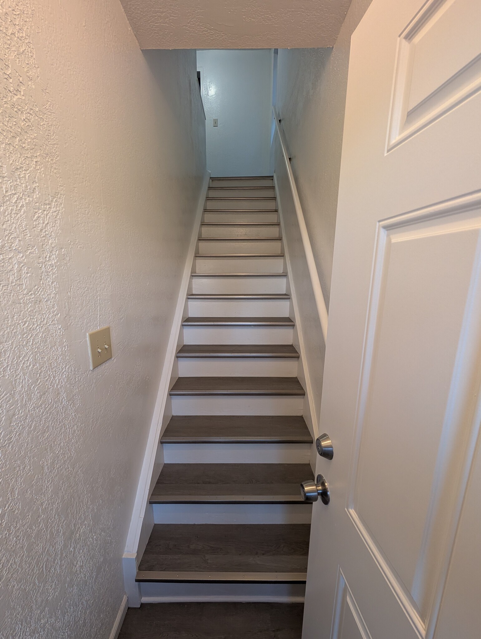 Stairs to Apartment - 1508 Woodmont Ave