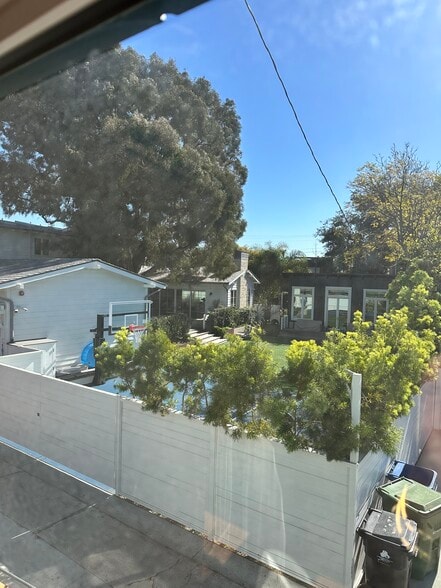 View into neighbors yard - 1615 Shell Ave