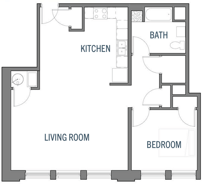 Trinidad Artspace Lofts A50C One Bedroom - Trinidad Artspace Lofts