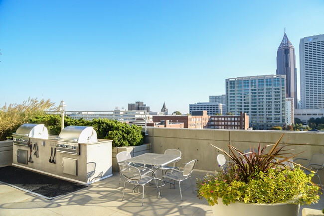 Rooftop Grilling Stations - 860 Peachtree St NE
