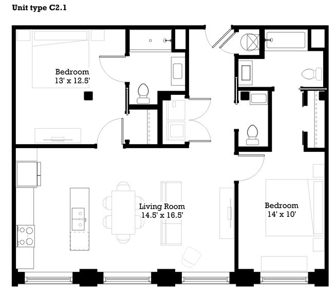 Floorplan - The Mill at Prattville