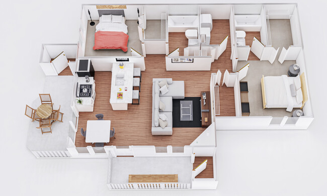 Floorplan - HighPoint Community Apartments