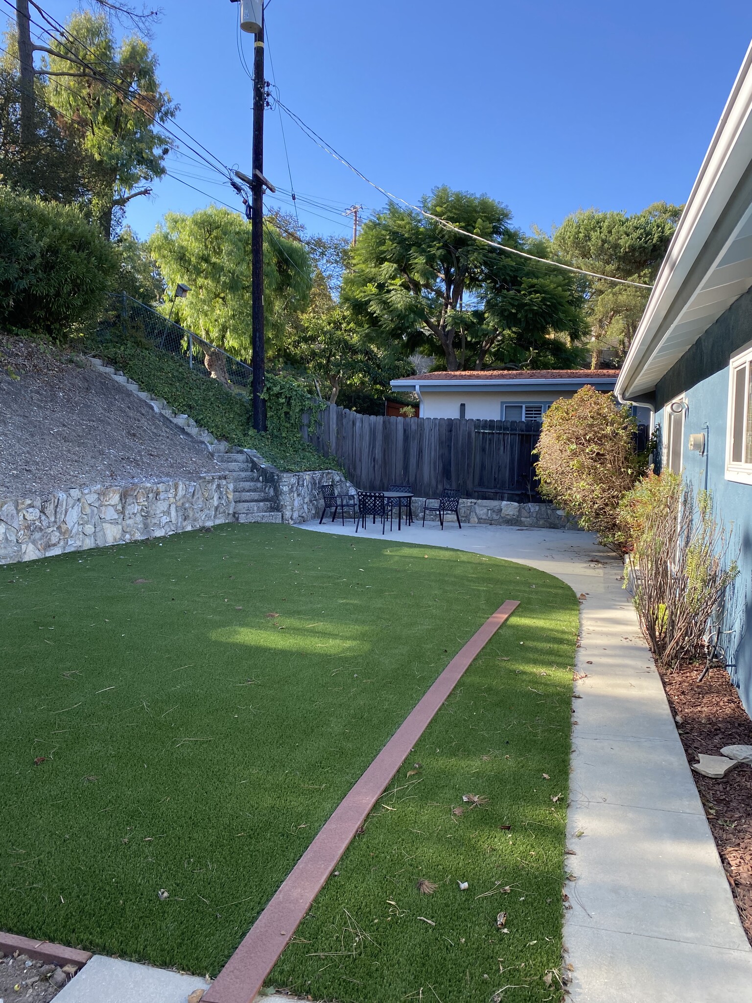 Rear yard - 5914 Flambeau Rd