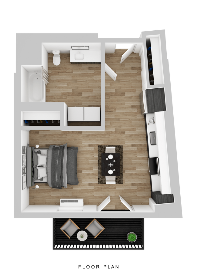 Floorplan - Hyas Point Apartments