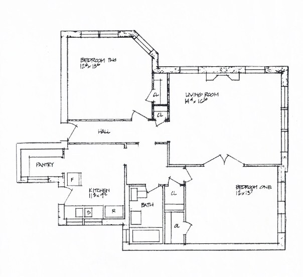 Floorplan - 2200-10 Sherman Ave.