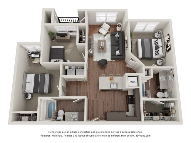 Floorplan - The Pointe at Bayou Bend