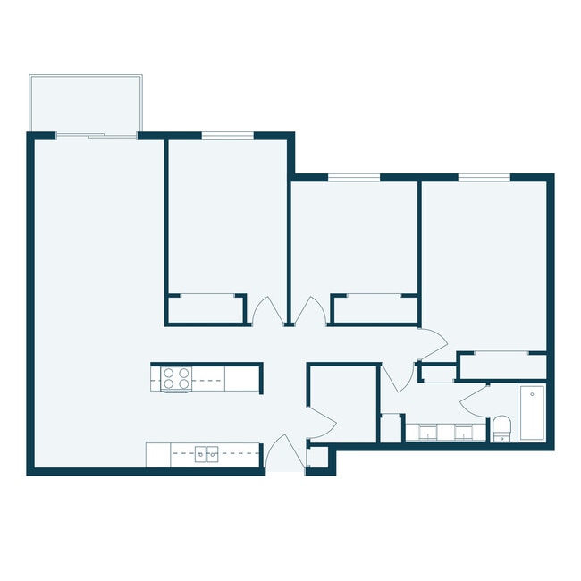 Floorplan - Sunwood Apartment Community