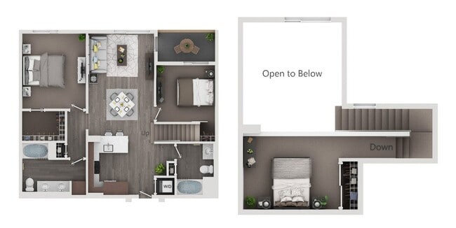 Floorplan - Fusion Encore Hollywood