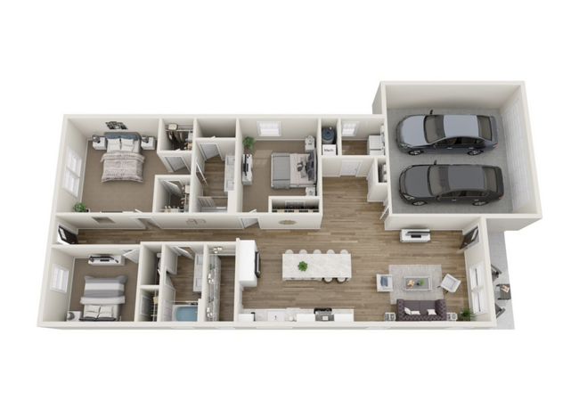 Floorplan - The Homes at Wolf Creek